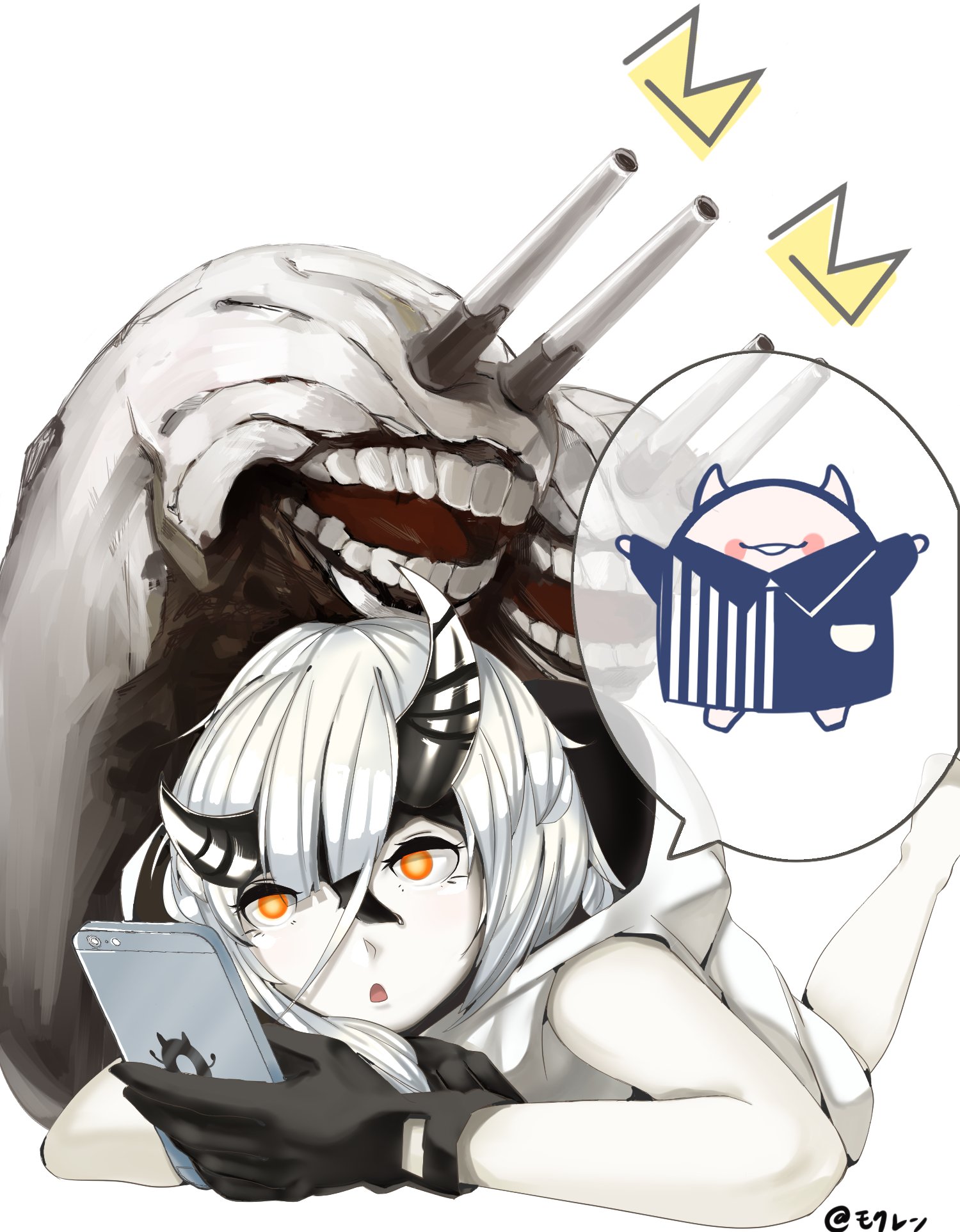 モクレン 重巡棲姫 艦これ リクエストいただいてた 重巡棲姫です T Co Jnmurge1hn Twitter