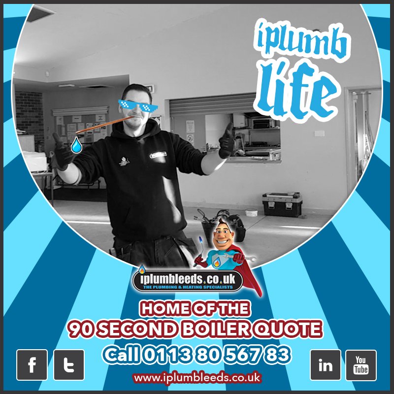 Installin' and fixin' boilers!

This is the #iplumb Life! 

Call the award wining, family run plumbing &amp; heating business in Morley, Leeds.

#iplumb • #boiler • #servicing • #gassafe