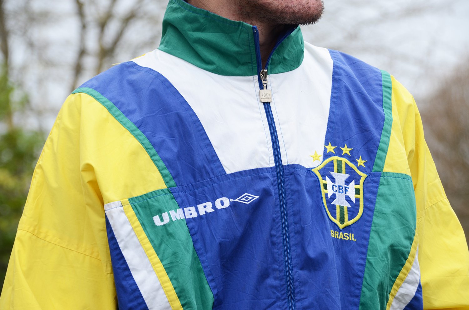 Classic Football Shirts on X: Brazil 1994-97 Umbro jacket Available here -    / X