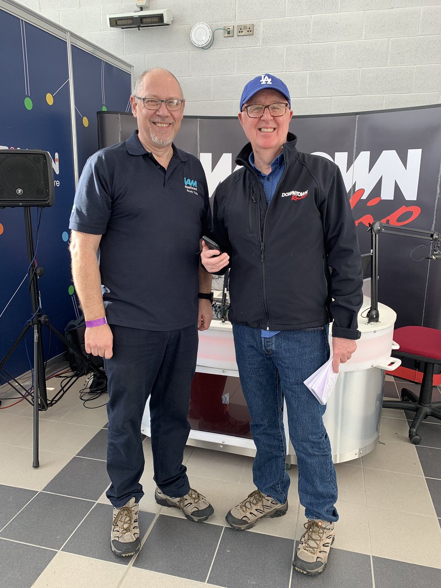 <a href="/STulipIAM/">Scott Tulip</a> Scott talking to <a href="/OnAirPF/">Paul Francis</a> chatting about IAM <a href="/IAMRoadSmart/">IAM RoadSmart</a> <a href="/nibikefest/">N.I. M/cycle Fest</a>