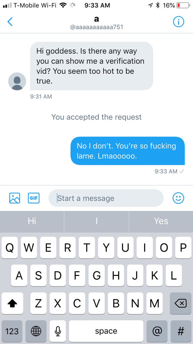 LeylaVixen's tweet image. Another #BlockandReport lol. Same guy. Different account. Thinks I was born yesterday. Lol