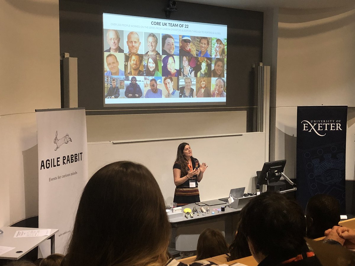 EleniWood's tweet photo. Great insights from @BrennandEmma on communicating your science and fieldwork so that it resonates with your audience! #ExploreSW https://t.co/gI4LfrsHkR