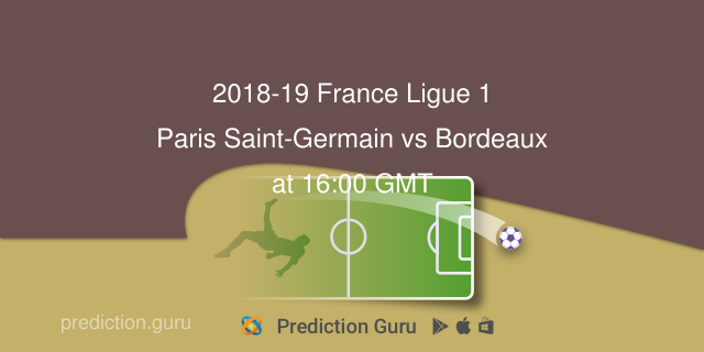PredictionsGuru's tweet photo. Match about to start #ParisSaint-Germain vs #Bordeaux Predict now https://t.co/iEXl6KjFDo #Football #2018-19FranceLigue1 #PredictionGuru https://t.co/emmu2tMpEM