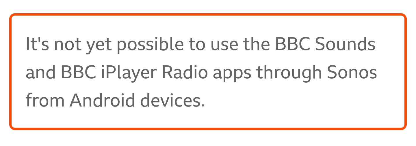 sonos and bbc sounds