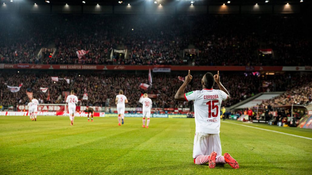 Hinter @Jhoncordoba4 liegt ein schwieriges erstes Jahr beim #effzeh. Doch spätestens seit seinem Dreierpack am Freitagabend hat der Kolumbianer auch seine letzten Kritiker verstummen lassen. geissblog.koeln/2019/02/cordob…