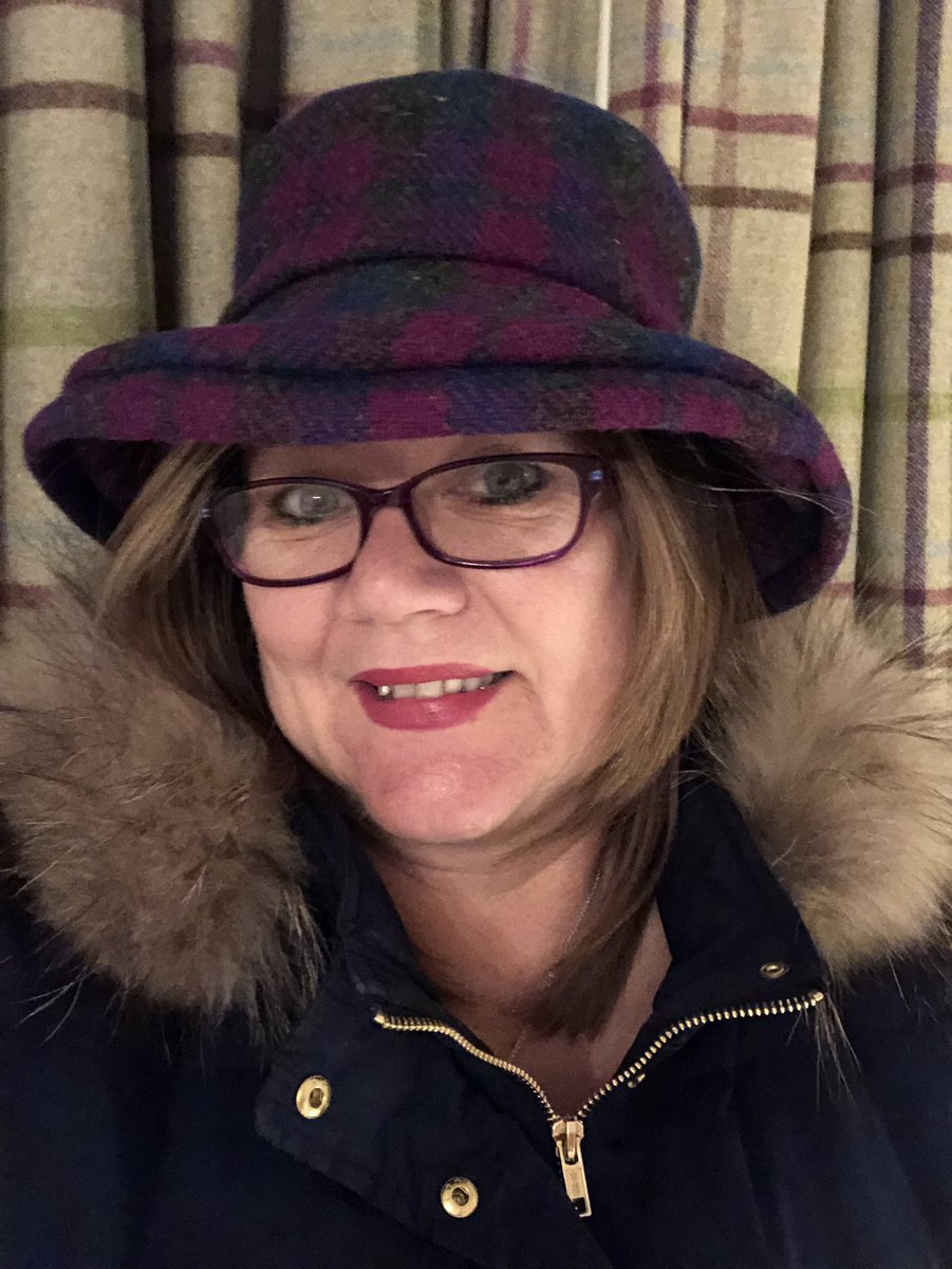 Helena Mackenzie Such Happiness Short Lived My Lovely New Less Than A Week Harristweedauth Harris Tweed Hat Liked Admired By Many On Facebook Lost At The Berlin Film Festival