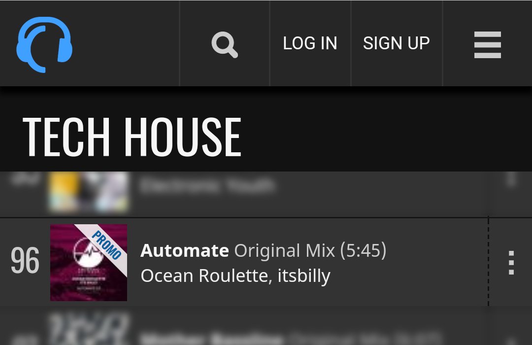 AnabaticRecords's tweet photo. And just a few hours later, our new release from @oceanroulette is already crawling up the lower regions of the @traxsource Tech House chart. https://t.co/XiLONMXYYi