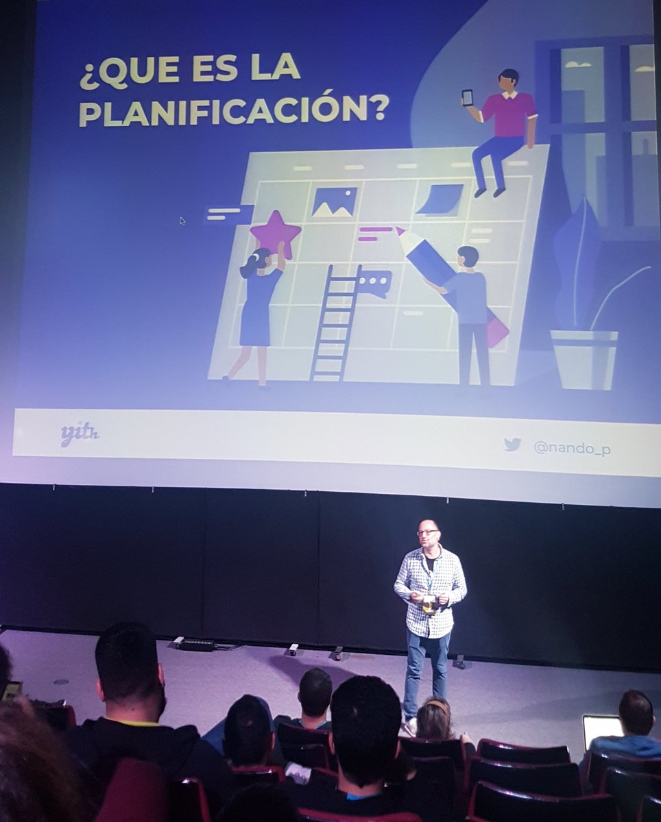 davidcpr's tweet photo. "Analizar y planificar, la base del éxito del lanzamiento de cualquier nuevo producto o servicio" @nando_p #WCLasPalmasGC https://t.co/8DROLr3aY9