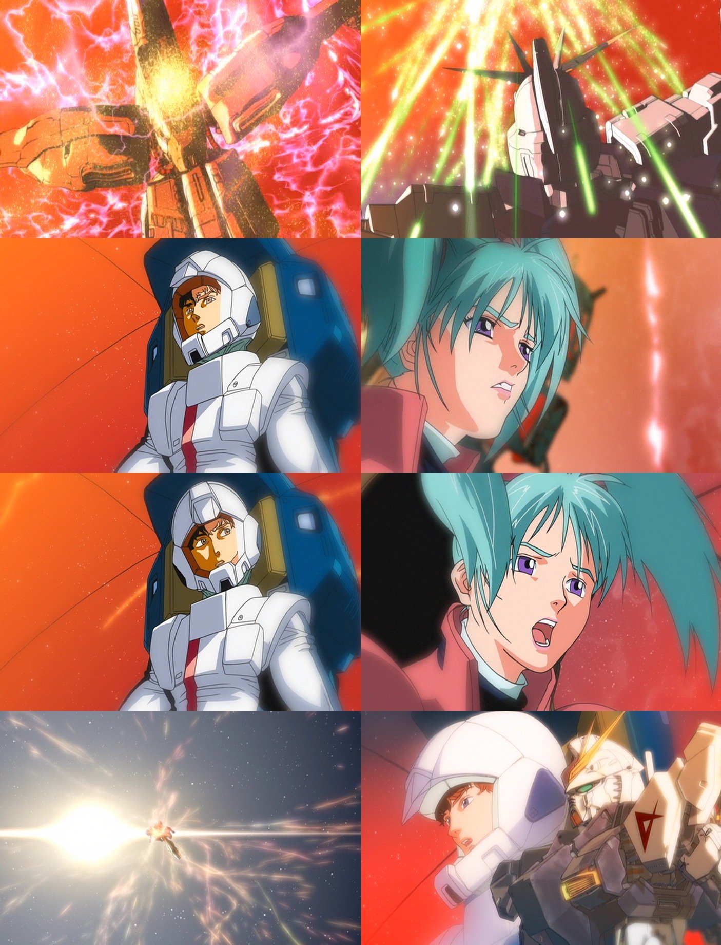 ソウジ Pa Twitter Gundam Evolve 5 より クェスが死亡しない 逆襲のシャアのもう一つの結末 このお話のアムロは 一人の大人 として真っ直ぐにクェスに向き合い 諭しています クェス 後ろから撃つなら 撃っても良いよアムロ 信じてみる アムロ