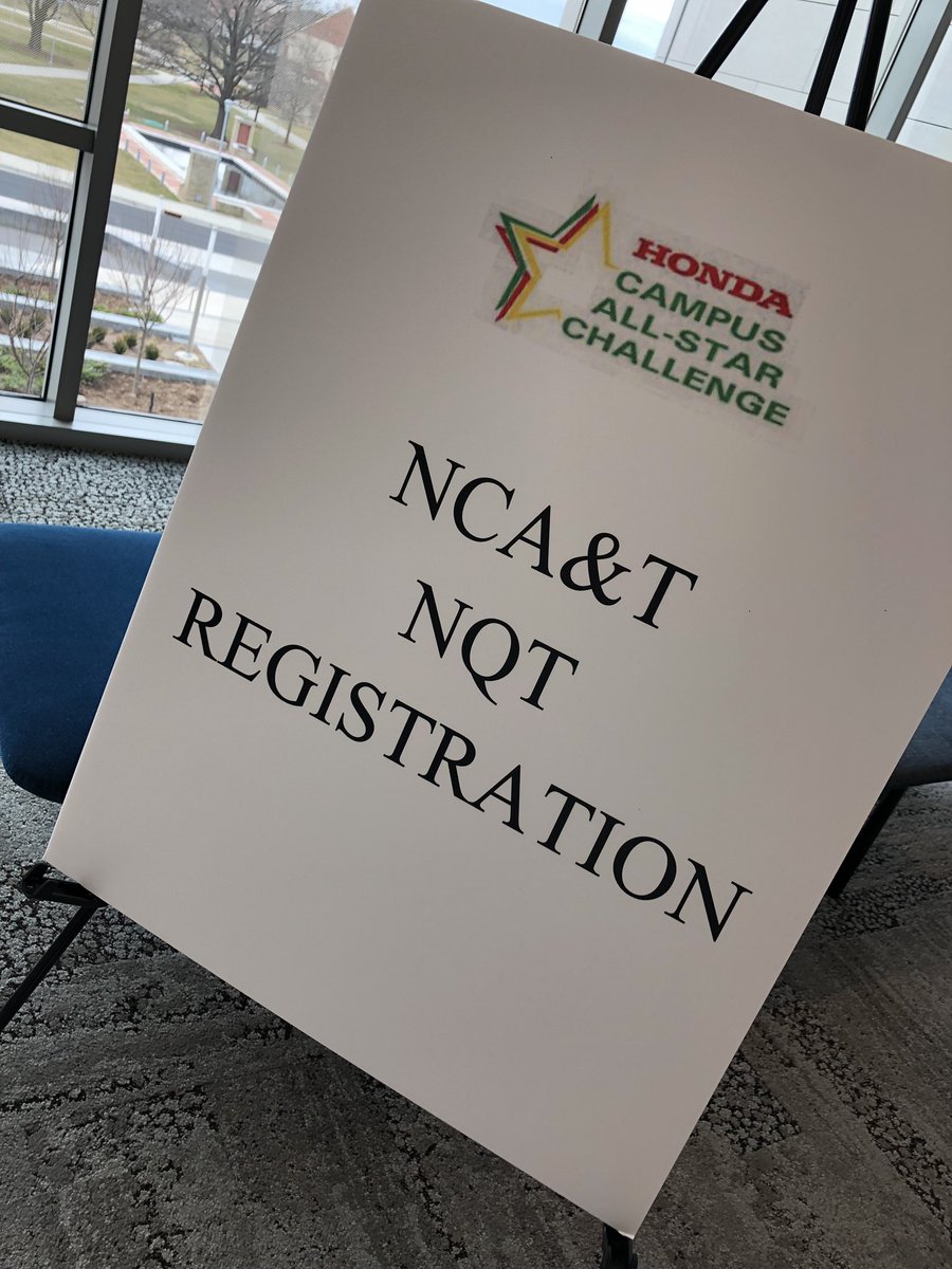 ncatsuaggies's tweet photo. We’re hosting a @hcasc nat’l qualifying tournament today. @NCAT_HCASC is ready. Good luck to all teams. #NCAT #HCASC https://t.co/k1ExSyFkUg