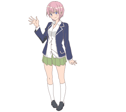 AirさんがTwitterに投稿した中野一花(五等分の花嫁)のイラスト。