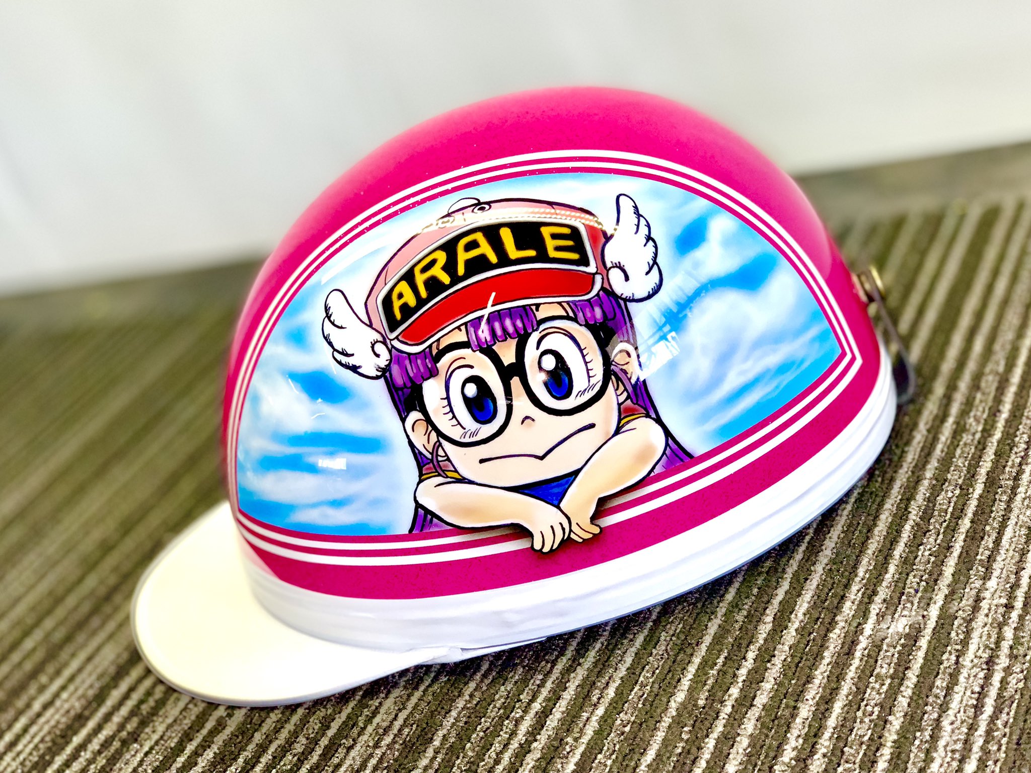 タケマルアート キーーーーﾝ んちゃっ アラレちゃん コルク半 T Co Yiyuctczem Twitter