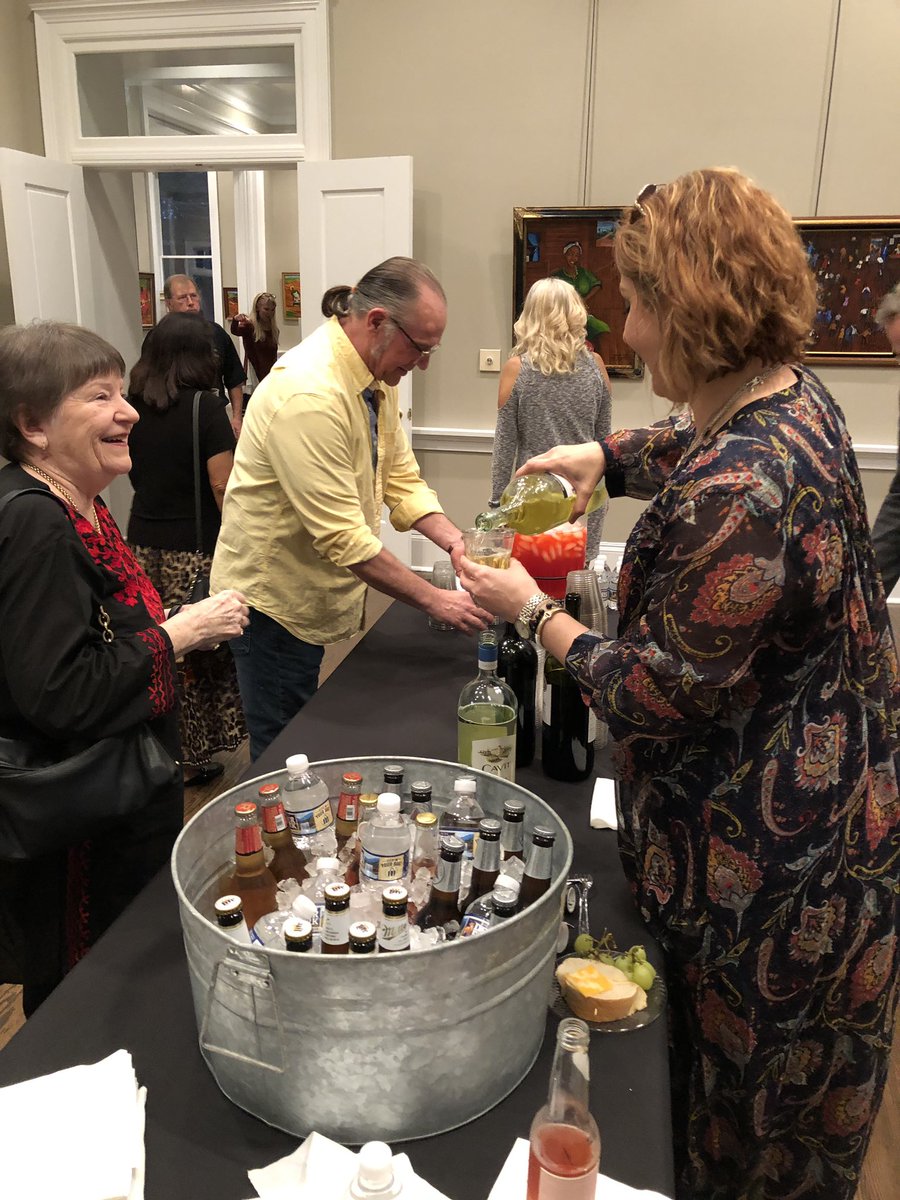 RenaConnect's tweet image. Come out to support our new exhibit! The opening reception was a great success!