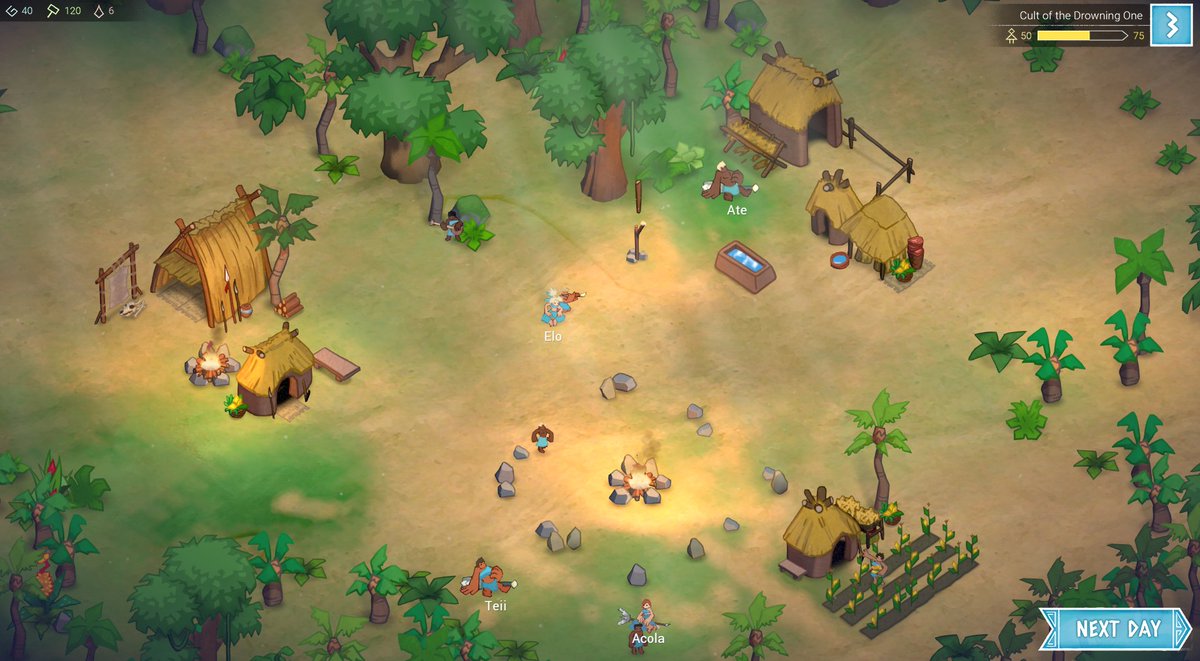 AbbeyGamesNL's tweet photo. Sometimes your followers need some time off from work and practicing rituals... and just live a little!
#screenshotsaturday
#godhood
#createyourownreligion https://t.co/DpLTbeFiVf