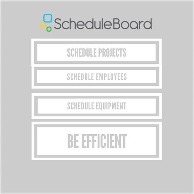 scheduleboardhq's tweet image. We want to help your company’s scheduling and communication. 
The schedule is the heartbeat of your company’s operations.  With ScheduleBoard your crews will know where they are going, what they are doing, what equipment they will need.  It’s simple to u… bit.ly/2GhF05u