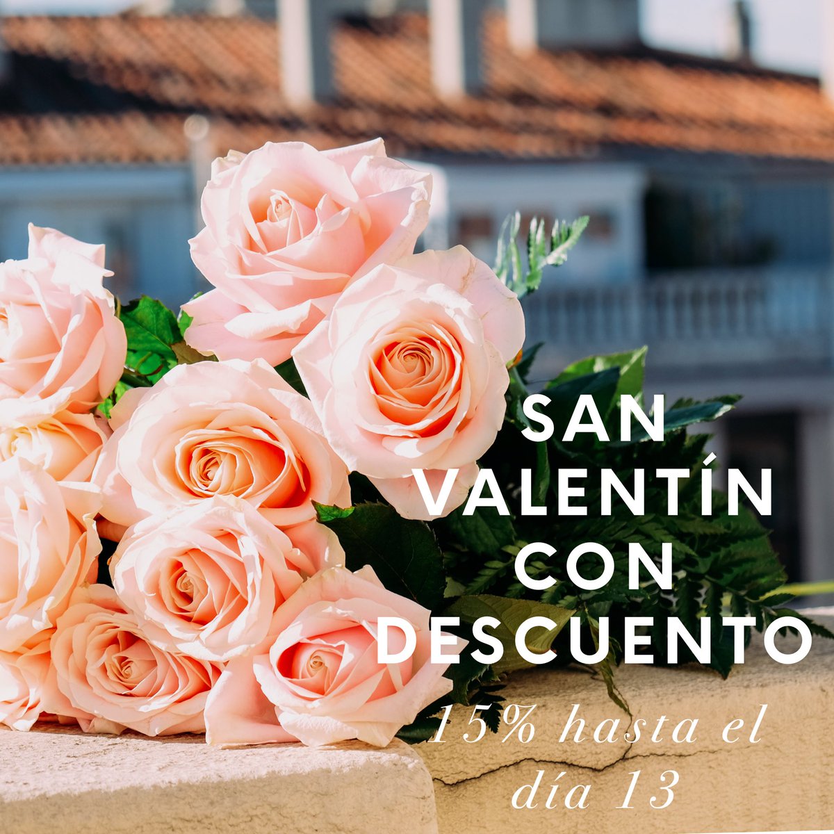 ¡EXTRA, EXTRA! ¡Ampliamos el descuento de San Valentín hasta el día 13 de Febrero! Compra tus flores en nuestra web y paga un 15% menos con el código SANVALENTIN2019 🌹 
Aceptamos pedidos para entregar el 14 de Febrero hasta las 19h del día 13