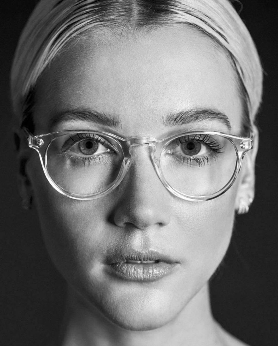 CLEAR INTENTIONS // Our Richmond frame in citrine quartz brings you into focus. davidkind.com/collection/opt… // #eyewear #glasses #lotd #clearframes #specs #optical #dk_richmond #davidkind