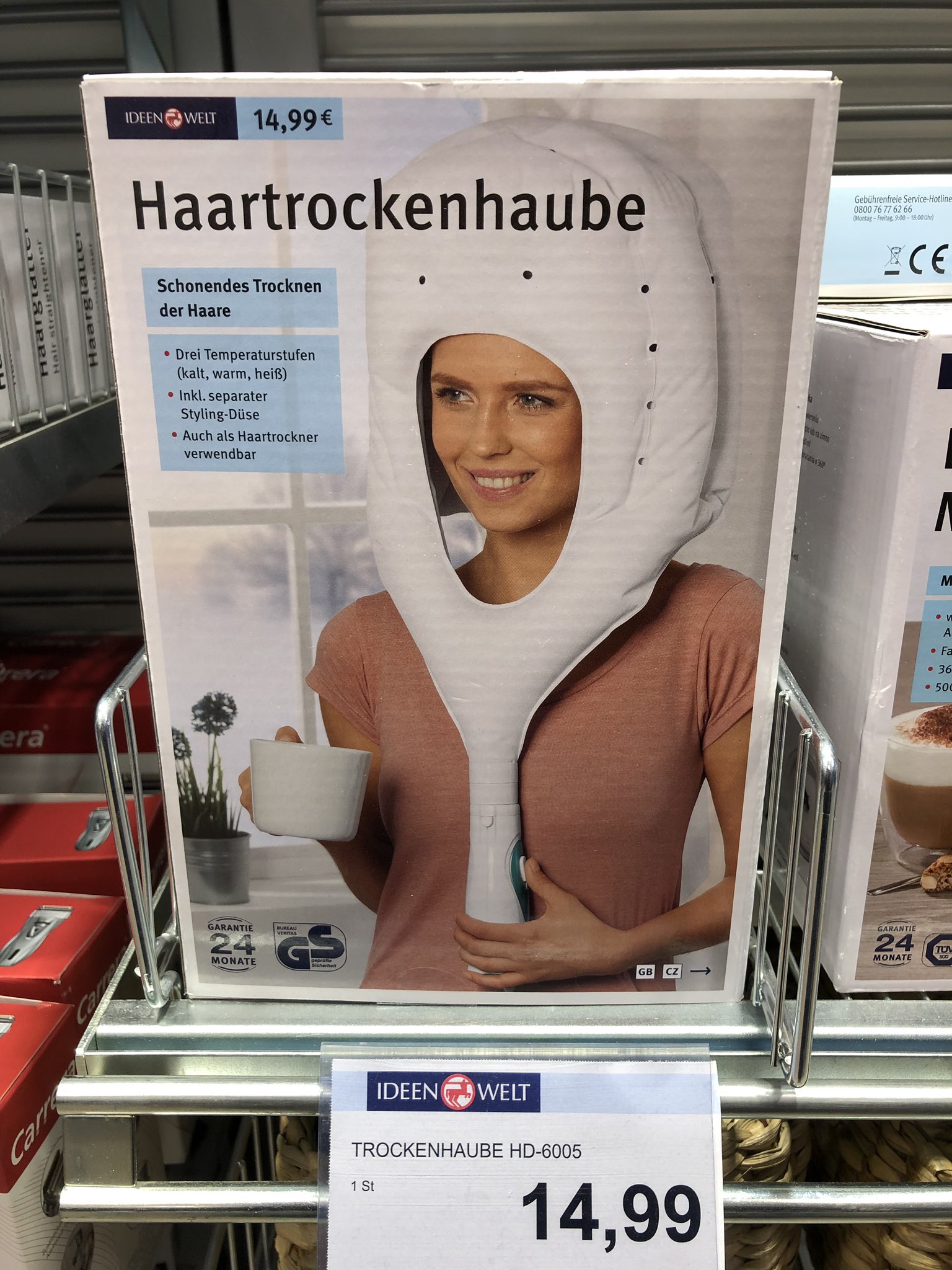 Chantal Sullivan-Thomsett on X: "If you're in Germany this Valentine's Day,  why not pick up that special someone a hair drying hood, only 14.99 from @ rossmann so they can enjoy a nice