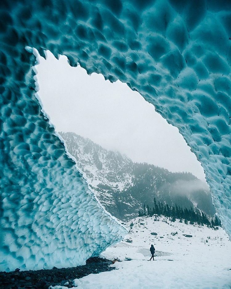 earthescope's tweet photo. Washington Ice Caves | Photography by Danny Duong https://t.co/sJQfFx2Wzv