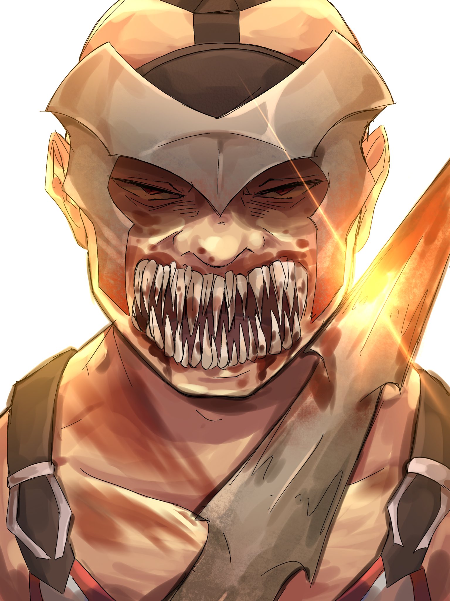 Scary Baraka from Mortal Kombat Fan Art