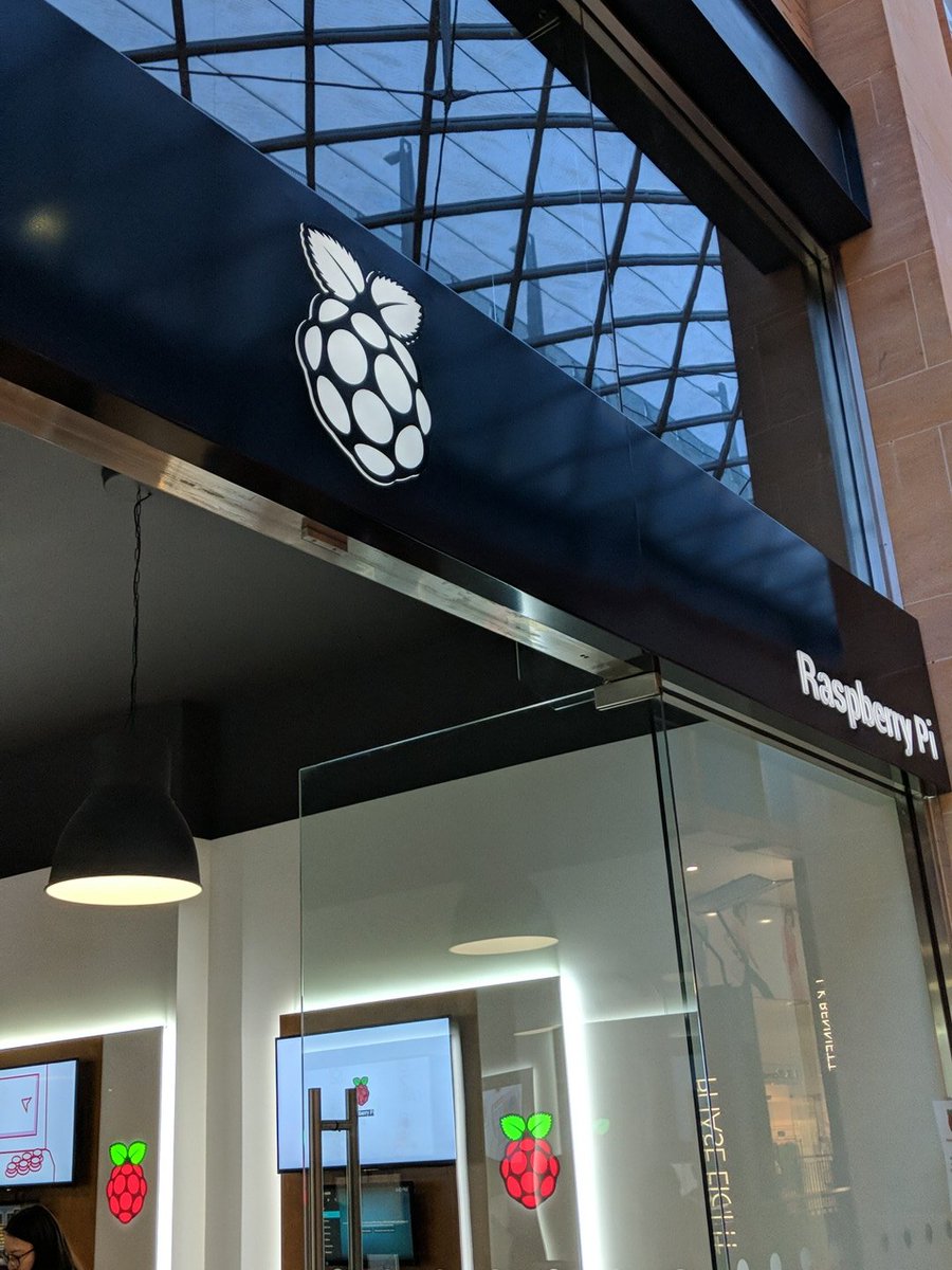 Popped in to the new #RaspberryPi store in Cambridge.

Let's remember. This is a high street store selling Linux machines for < £30, with big screens showing what you can do with code.

I can't imagine what that would have meant to me as a kid.