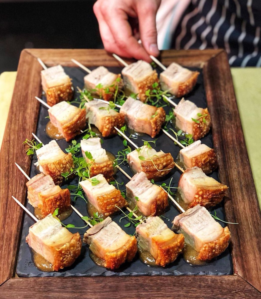 Cracking canapes at @heddonstkitchen !