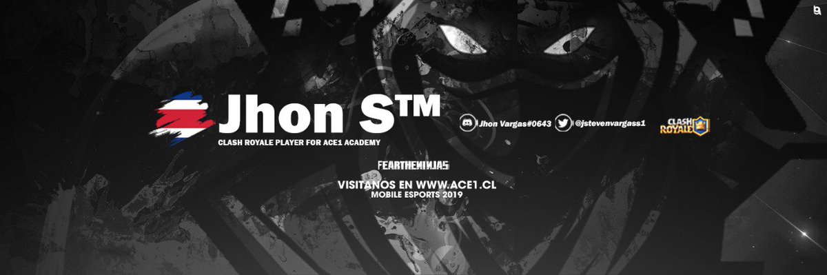 #CR | ¡Presentacion!

Desde Costa Rica 🇨🇷 estamos felices de presentar a un jugador promesa el cual viene a formarse en nuestro equipo y aportar con su gran nivel 💪

¡Bienvenido @jstevenvargass1 !

#FearTheNinjas 🔥🇨🇷