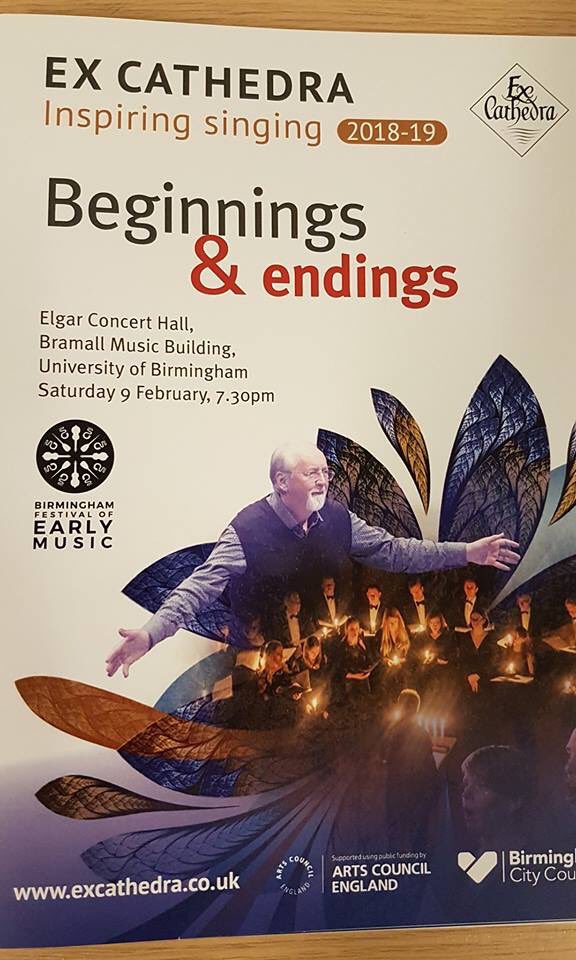 EarlyBham's tweet photo. After a packed gallery event at lunchtime we are all ready for tonight’s @excathedrachoir concert! https://t.co/uMvwEDwRzj