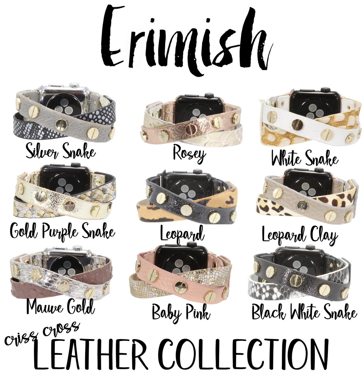 AceofGray's tweet image. New Erimish Apple Watch Bands! Get one for just $64.99! #ShopAceofGray #Erimish #StackYourStyle #AceStyles