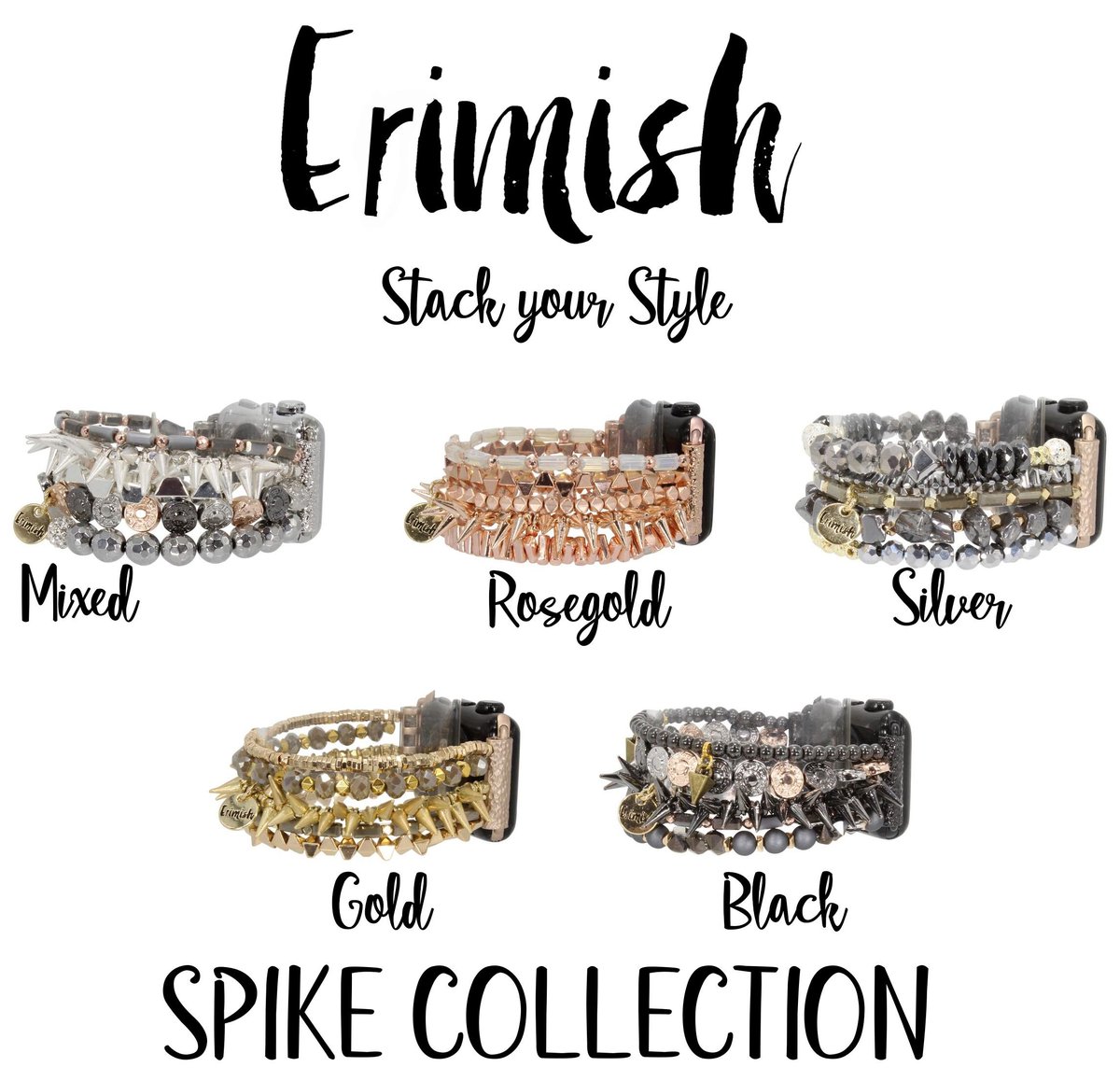 AceofGray's tweet image. New Erimish Apple Watch Bands! Get one for just $64.99! #ShopAceofGray #Erimish #StackYourStyle #AceStyles