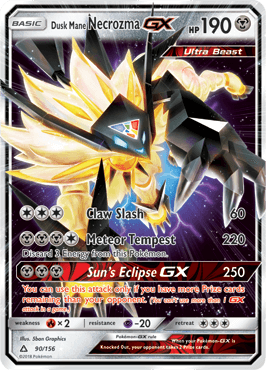 Joe Merrick on X: @Daryl61914707 They've been labelled as them in lore,  and Necrozma goes the extra mile with the cards having the Ultra Beast  marks and mechanics  / X