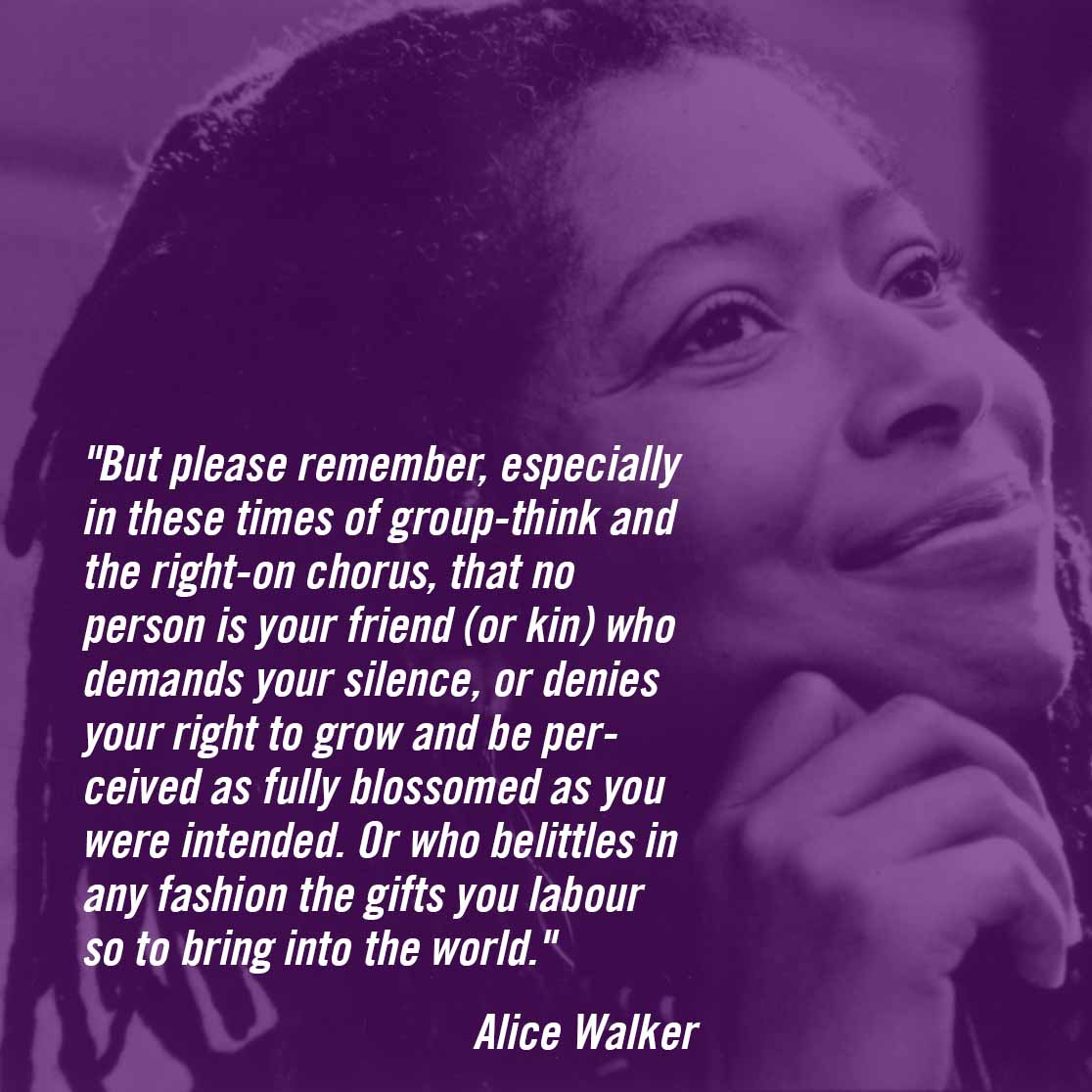 Happy Birthday Alice Walker!   