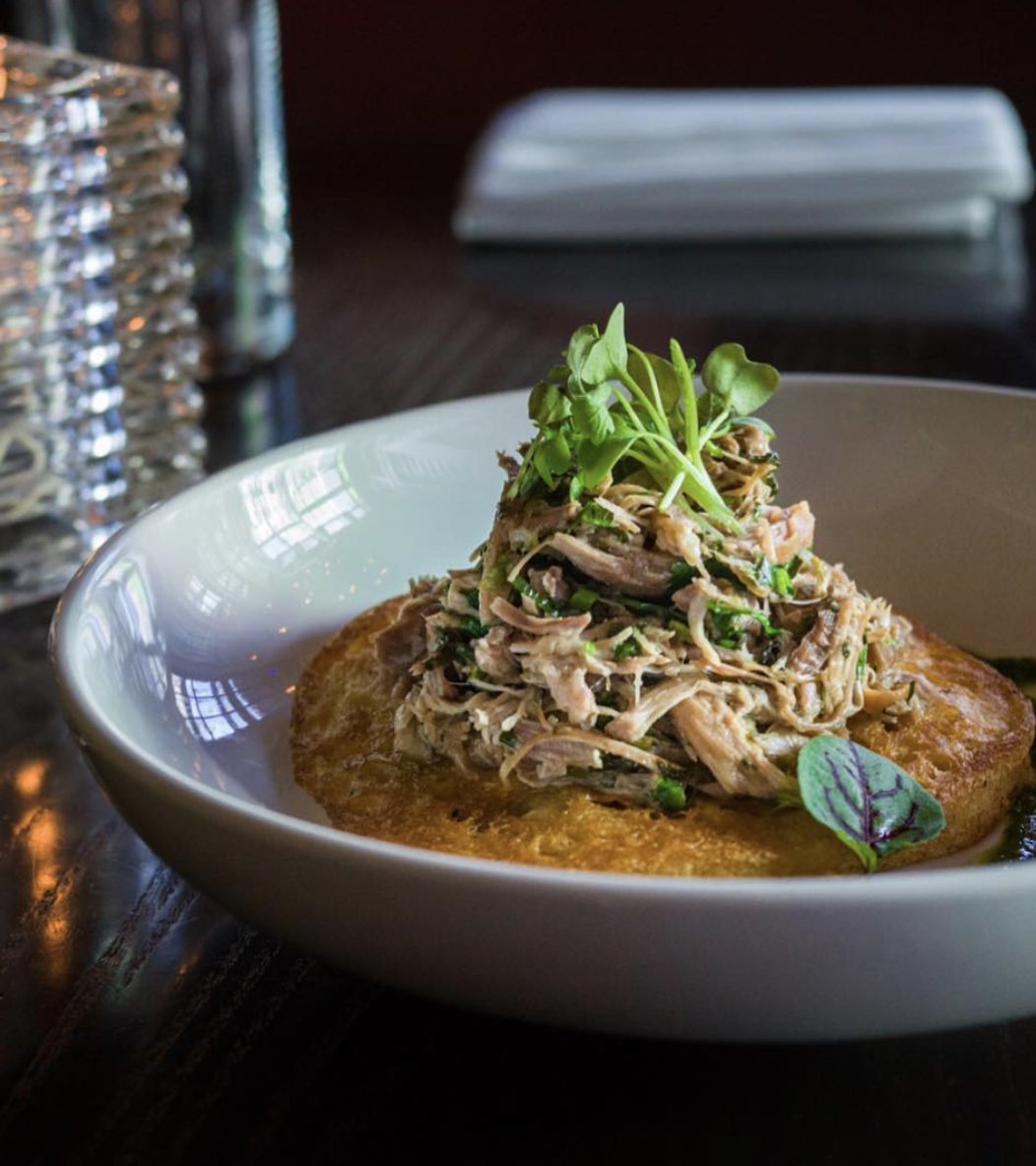 Our HNG Confit Pork Shank, the heart of Asheville.
Photo Credit: @hngmeats