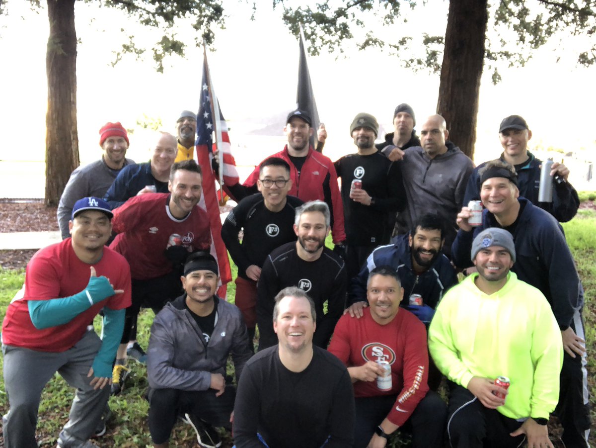 PAX of 18 for <a href="/UncleBu15326665/">Uncle Buck</a> VQ and Cerveza Salute🍻💥<a href="/F3SF_Peninsula/">F3 SF Peninsula</a> #hangar1