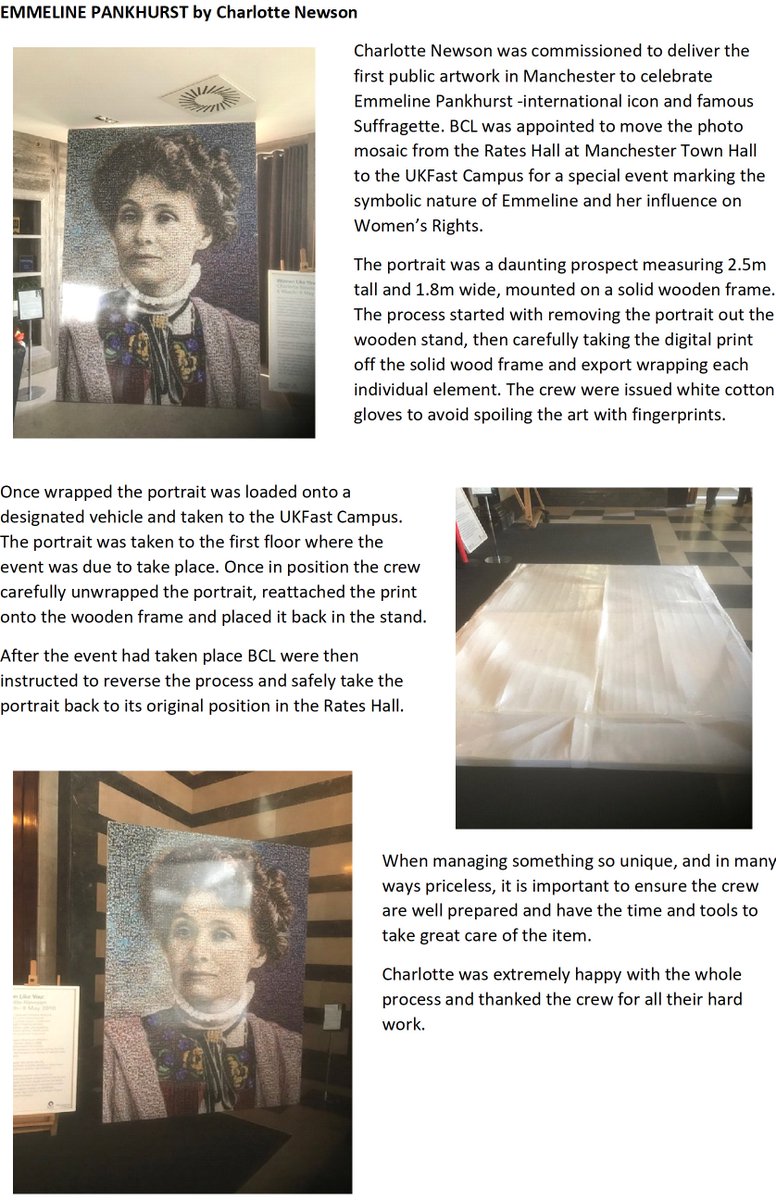 CMG BAR (@cmg_bar) on Twitter photo An interesting Case Study from CMG Member <a href="/BCLmoving/">BCL Office Moving</a>
The Relocation of a portrait of Emmeline Pankhurst
#BAR #BritishAssociationofRemovers #CMG #CommercialMovingGroup #BS8522 An interesting Case Study from CMG Member <a href="/BCLmoving/">BCL Office Moving</a>
The Relocation of a portrait of Emmeline Pankhurst
#BAR #BritishAssociationofRemovers #CMG #CommercialMovingGroup #BS8522