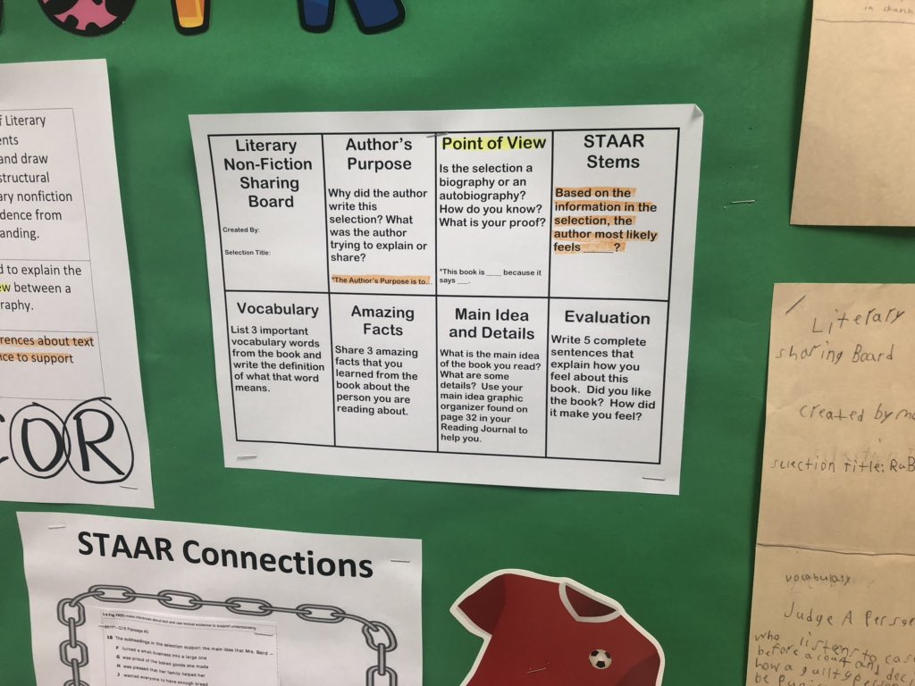 sisdelemread's tweet photo. Sharing Boards! What a neat idea! Here students spiral TEKS that need the most love! ❤️ @SheldonTigers @RELAJoseph https://t.co/QxqVb9APwn