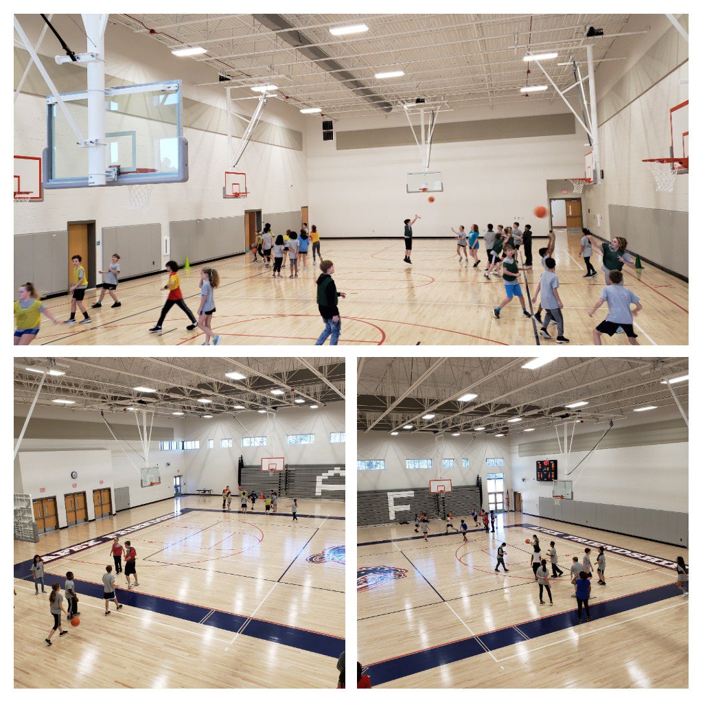 CoachQuigley12's tweet photo. 2 gyms, 8 courts, 16 teams. Sixth grade is getting after it!!!
#isitmarchyet #whatafacility https://t.co/Iagm1Cccv0
