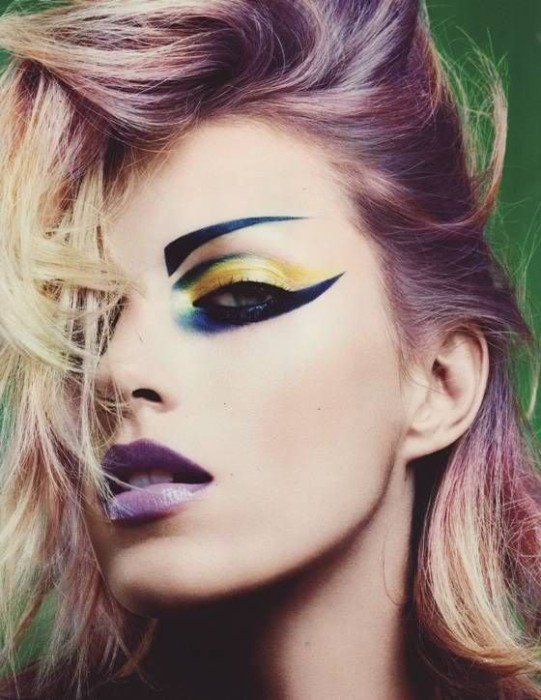 high fashion makeup