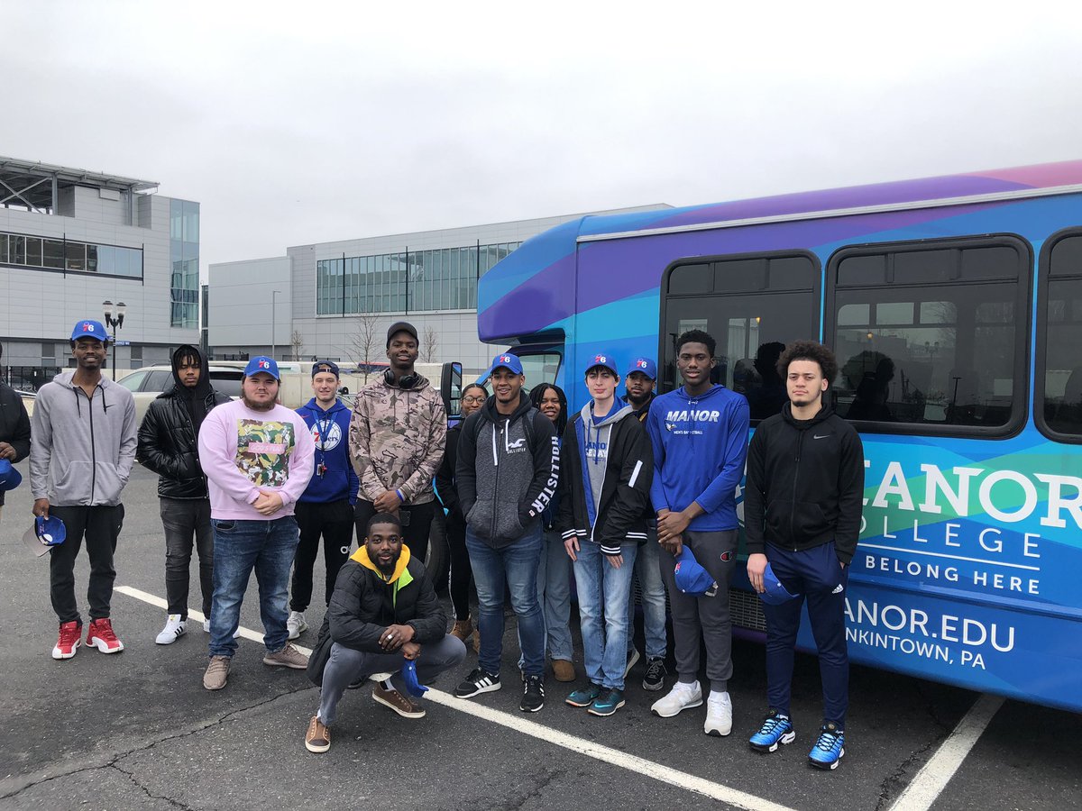 JP_Lutz's tweet photo. @ManorCollege students visited the @sixers headquarters today. Thank you to to everyone at the #sixers organization who made this opportunity possibility &amp; took the time out of your schedule. 

@ScottONeil @jillsnod @BenCobleigh https://t.co/wovbiQzZm1