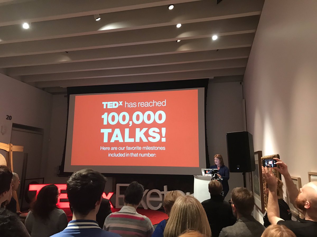 DrSteveSimpson's tweet photo. Amazing performance from drumming stars @KagemushaTaiko, inspiring talks from #ExeterCityCouncil, #DevonPolice and @Storybookdads. Testimony to how @TEDxExeter has become 4th in the world for 1M+ viewings of their wonderful talks. https://t.co/4cmOAp0nd1