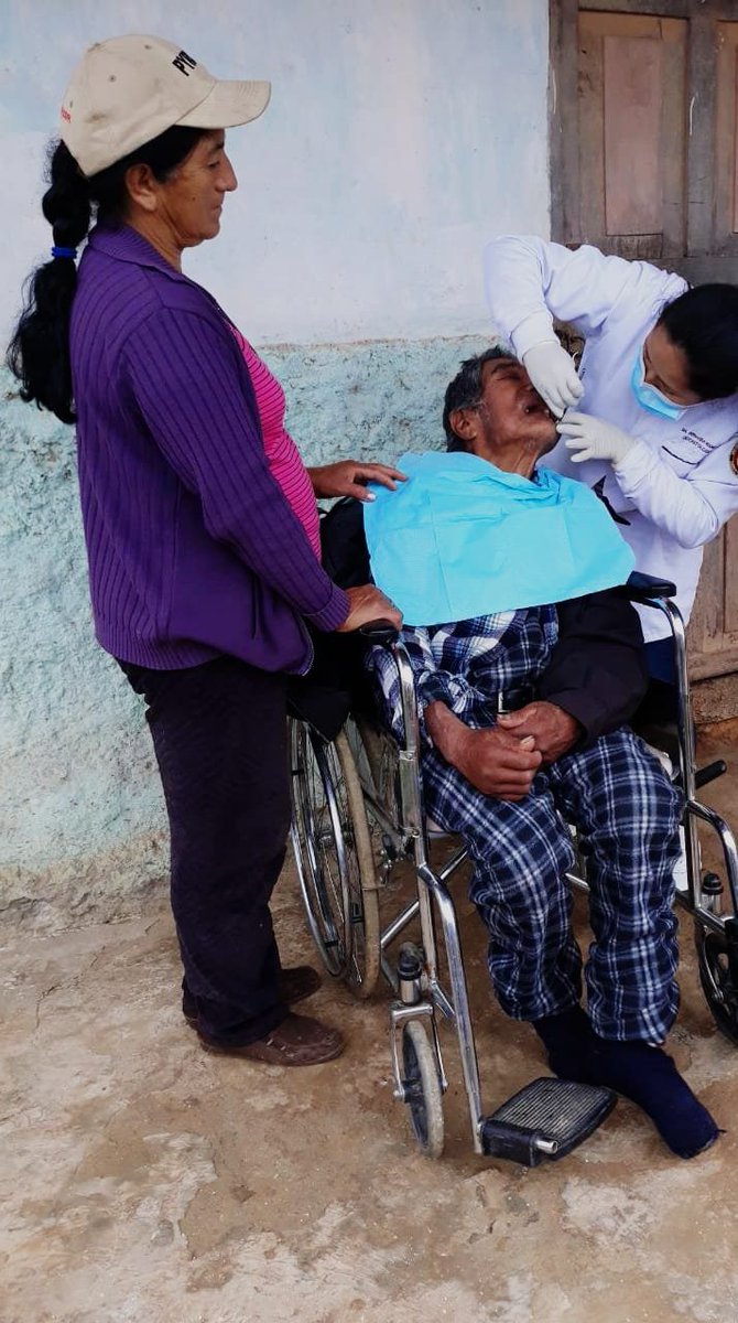 #Calvas: Llegamos con atención odontológica a paciente vulnerable en la parroquia Colaizaca, con el objetivo de garantizar una buena salud bucal. #EcuadorSInCaries