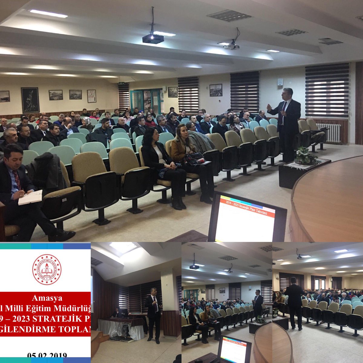 mustafaorgut's tweet image. ARGE Birimi olarak Merzifon ilçemizdeki okul ve kurumlarımıza yönelik 2019 - 2023 Stratejik Plan Bilgilendirme Toplantısı gerçekleştirdik. #SP2023 #2023EğitimVizyonu