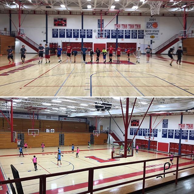 LafayetteSoccer's tweet photo. We had another solid showing on Tuesday for futsal with around 25 players attending! We will move back to our normal day and time this coming Sunday, 7-8:30 PM. #offseason #letsfutsal https://t.co/USkhN7r9AD https://t.co/9udW9xB9qv