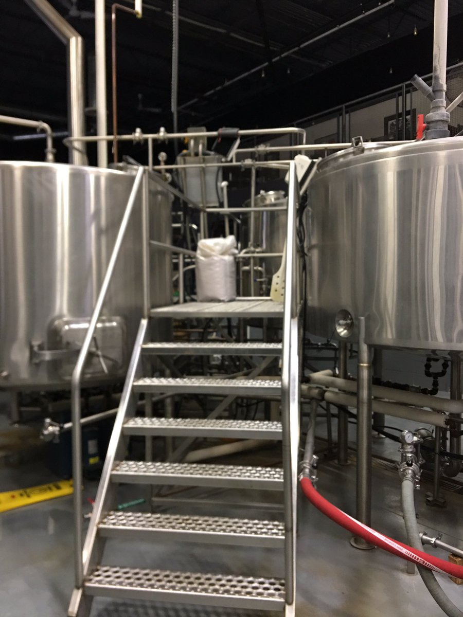 cambrewco's tweet photo. Well it’s official! Our first batch is heading into production today! It’s been a long journey, but we couldn’t be happier with the camaraderie to date and the road ahead! #oncraft #Craftbeer #barrie #brewday https://t.co/tM9DDq83wf