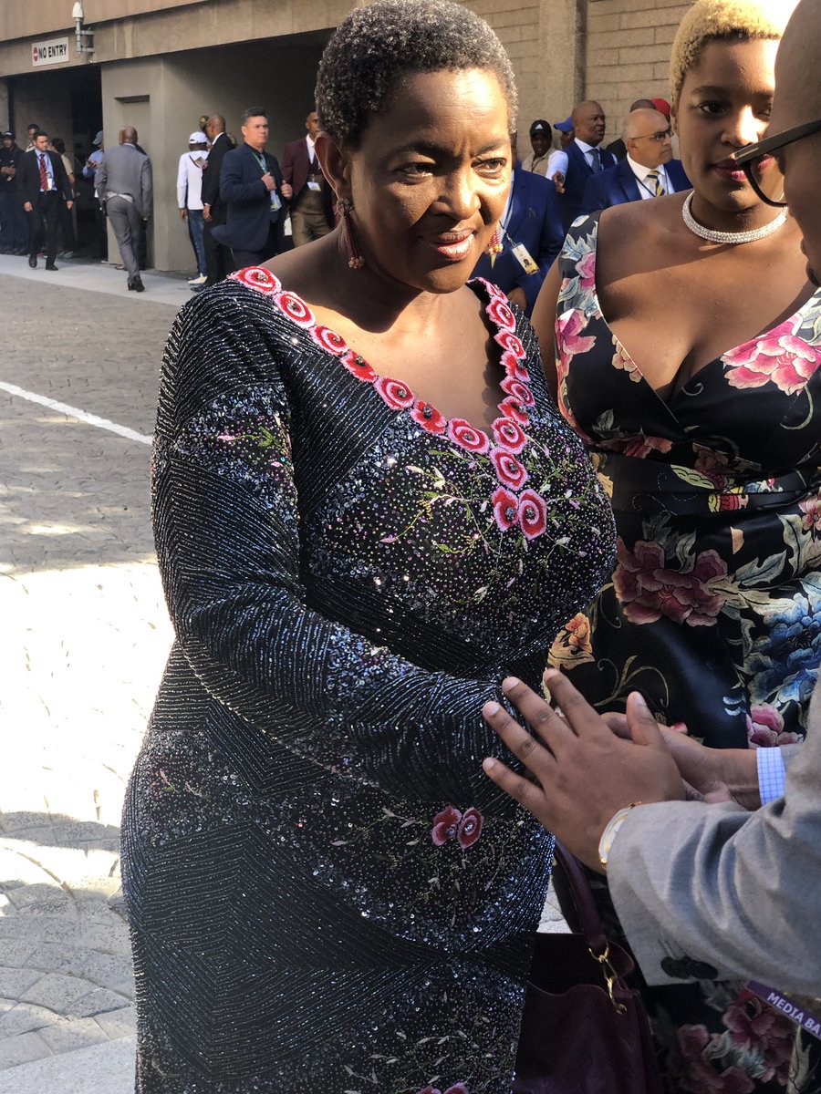 South African Government On Twitter Minister Of Women Bathabile Dlamini At The Sona2019