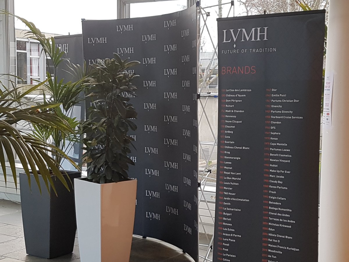 HECParis's tweet photo. Many thanks to @LVMH @Sephora, @Guerlain, @LouisVuitton_FR and Parfums Christian @Dior for inspiring our @HECParisMBA @HECParisMasters @HECParisExecEd students during this 2019 #LVMHDay with #LVMHTalents #HECcareers https://t.co/GG8OtIWXNO