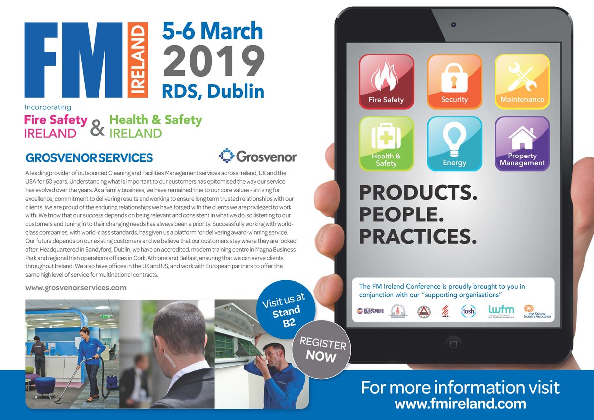 <a href="/GrosvenorServ/">Grosvenor Services</a> #fmireland_expo #FacilitiesMgmt  #facilities #expo ~Dublin #Ireland