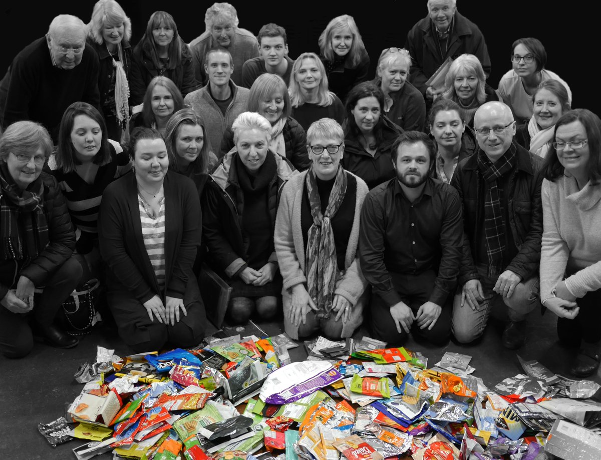 WaltonVoices's tweet photo. At the beginning of term we set up a crisp packet collection scheme during rehearsals to be recycled by @TerraCycleUK. In 5 weeks, we have collected 353 packets of crisps which would have otherwise gone into landfill! Just one of the ways we have reduced our plastic footprint! 🐳 https://t.co/31BkyTcOYq