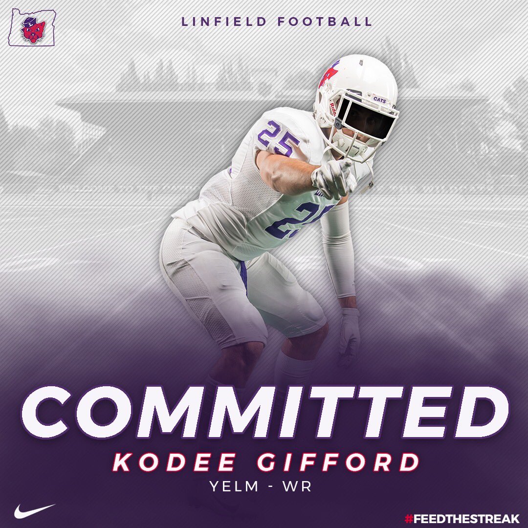 ✔️#feedthestreak <a href="/LinfieldFB/">Linfield Football</a>