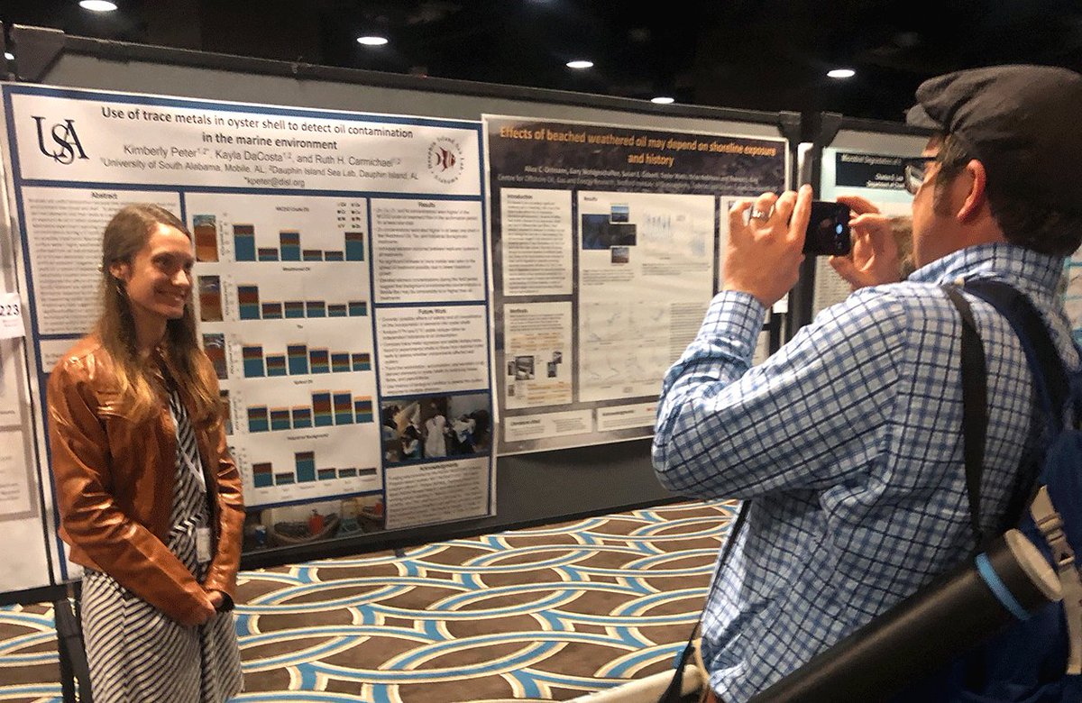 disealab's tweet photo. DISL researchers are sharing their knowledge at the @GulfConference in New Orleans this week. #gomoses #dislresearch #updisl https://t.co/wTFzJ2HQZL https://t.co/0lwlE6chPm